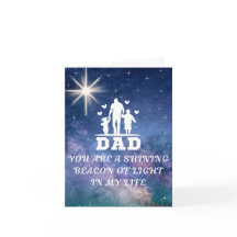 Feliz cartão de Dia de os pais, Pai que você seja 