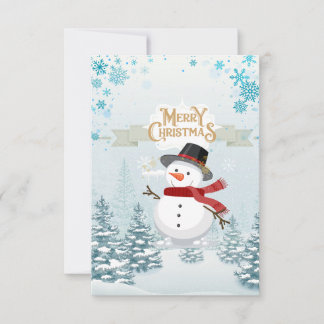 Agradecimento Feliz Cartão de Natal