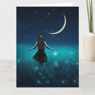 AGRADECIMENTO FIREFLIES E CARTÃO DE GREETING DE VAZIO DE GAROTAS