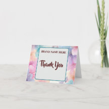 Agradecimento Florido – Cartão Dobrado Floral