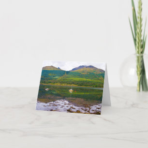 Agradecimento Loch Long, Arrochar, Escócia - Cartão de saudação
