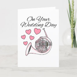 Agradecimento Musicário de Brass do Cartão de Casamento de Caval