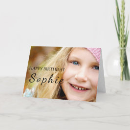 Agradecimento Nossa Princesa Coelhinha Gira 5! Cartão de Anivers