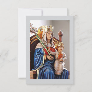 Agradecimento Nossa Senhora de Walsingham - Cartão de Saudação S