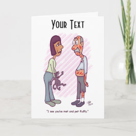 Agradecimento Novo Cartão de Saudação Pet