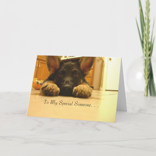 Agradecimento O Cartão de Separação III (Frente)