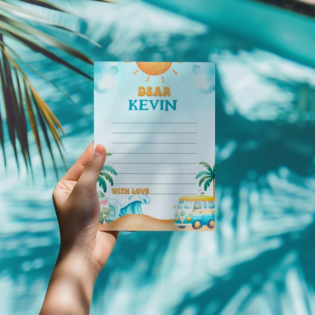 Agradecimento O Grande Cartão de Cápsula de Aniversário, Surf (Criador carregado)