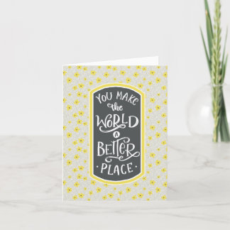 Agradecimento Obrigado Cartão de Apreciação