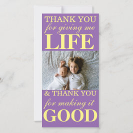 Agradecimento Obrigado Cartão De Dia de as mães