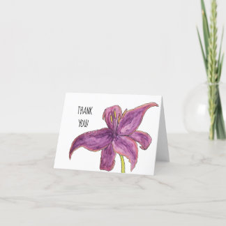 Agradecimento Obrigado Do Cartão De Flores
