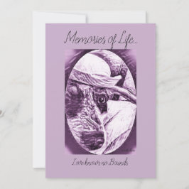 AGRADECIMENTO OBRIGADO PARA O CARTÃO DE INQUIETAÇÃO - PERDA DE