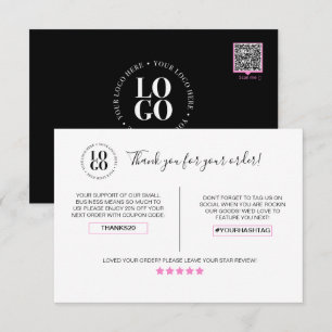 Agradecimento Obrigado Pelo Seu Cartão De Desconto Do Cliente