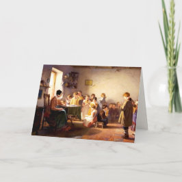 Agradecimento Obrigado, professor. Cartão de saudação de arte