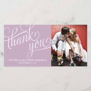 AGRADECIMENTO OBRIGADO WEDDING INCLINADO DE %PIPE% VOCÊ CARTÃO
