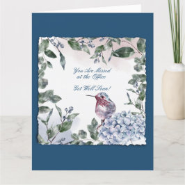 Agradecimento Obter um Cartão de Bem para a Família de Trabalho