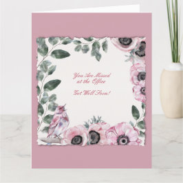 Agradecimento Obter um Cartão de Bem para a Família de Trabalho