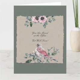 Agradecimento Obter um Cartão de Bem para a Família de Trabalho