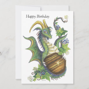 Agradecimento Olho de Tiger (Capricórnio) - Cartão de aniversári