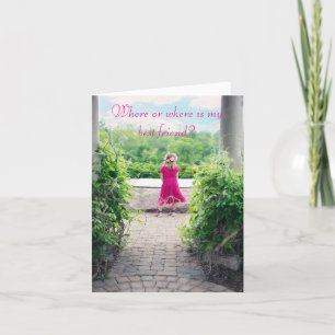 AGRADECIMENTO ONDE ESTÁ O CARTÃO DE AMIZADE?