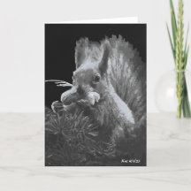 Paddy Cake, Cartão Dobrado de Esquilo