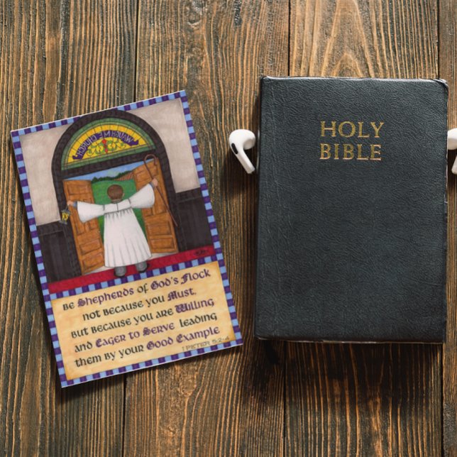 Agradecimento Pastores do Cartão de Apreciação do Pastor de Band (Criador carregado)