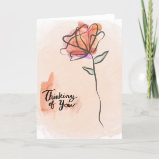 Agradecimento Pensando em seu cartão de condolências