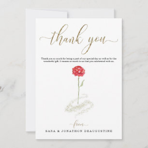 Agradecimento Personalizado Inspirado em Beleza e
