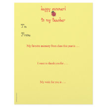 Agradecimento personalizado para professor no fina