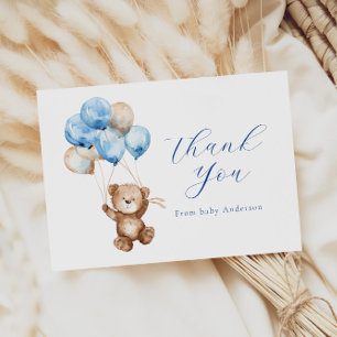 Agradecimento Podemos Esperar O Urso De Teddy Obrigado Cartão De