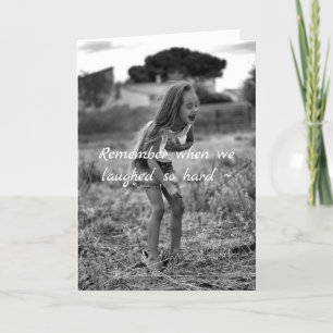 AGRADECIMENTO RIR ATÉ PREPARARMOS CARTÃO DE ANIVERSÁRIO