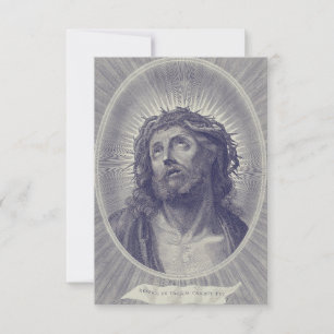 Agradecimento Sagrada Paixão de Cristo Cartão Santo