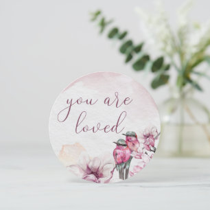 Agradecimento Seu Amor É Verdadeiro - Cartão de Afirmação