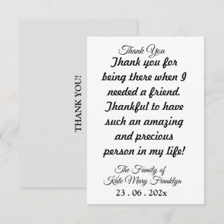 Agradecimento Skaymarts | Cartão de Script de Agradecimentos Esp