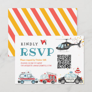 Agradecimento Soe o alarme Pegue a sua engrenagem Cartão Rsvp de