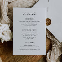 Suíte de Casamento com Cartão de Receptor Clássico
