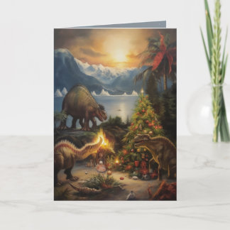 Agradecimento Terrível cartão de Natal Lizard