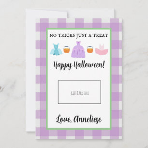 Agradecimento Titular do Cartão de Presente de Halloween de Truq