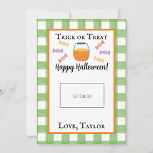Agradecimento Titular do Cartão de Presente de Halloween de Truq