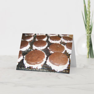 Agradecimento Você é doce, torta, obrigado, Cartão de Foodie