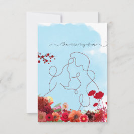 Agradecimento Você é meu cartão de amor