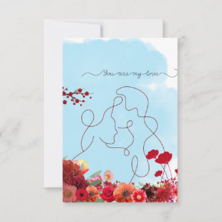 Agradecimento Você é meu cartão de amor