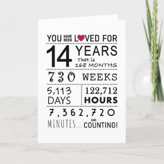 Agradecimento Você Foi Amado Com O Cartão De Aniversário De 14