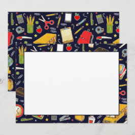 Agradecimento Voltar ao Cartão de Saudação Escolar