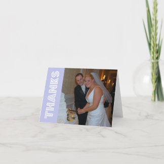 Agradecimentos Em Luzes Cartão de Agradecimento (V