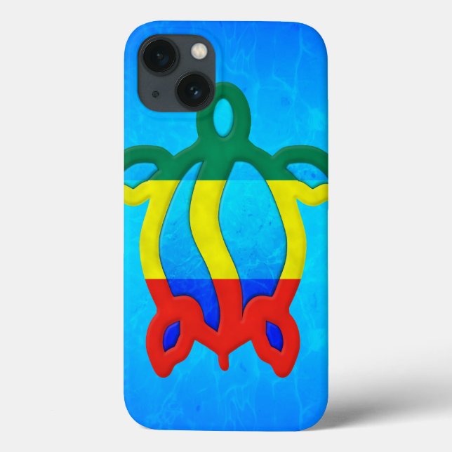 Água azul Rasta Honu (Verso)