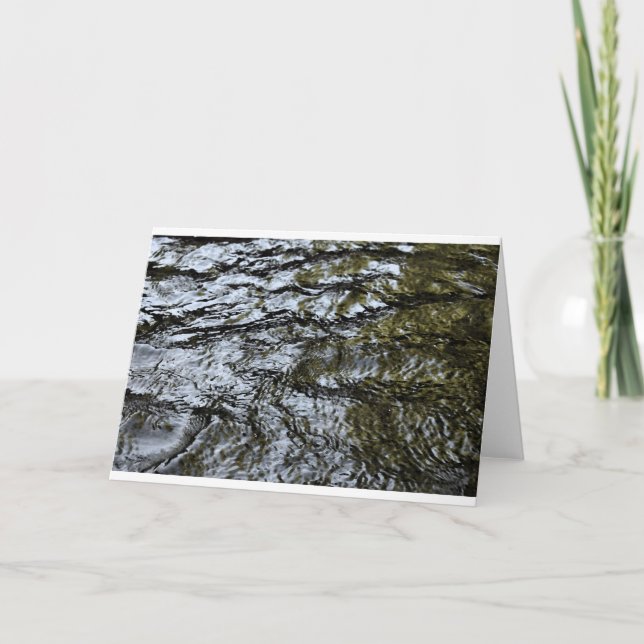 Água, cartão (Frente)