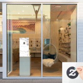 Água Chic Watercolor Branco e Rosa Dourado Negócio