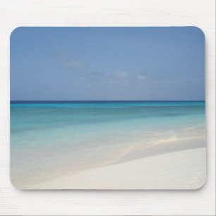 Água cristalino Mousepad da praia das caraíbas
