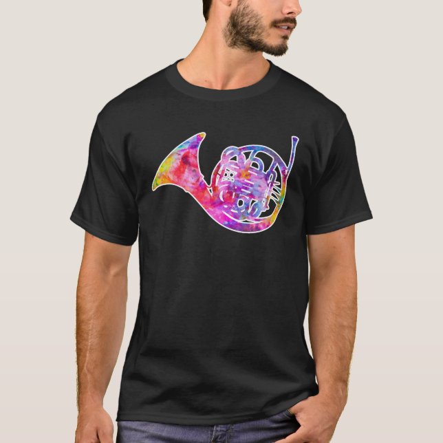 Água da camisa da trompa francesa dos presentes da (Frente)