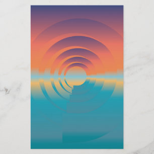 água e horizonte